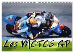 Les motos GP (Calendrier mural 2024 DIN A3 vertical), CALVENDO calendrier mensuel