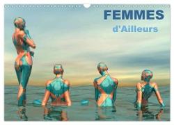 FEMMES d'Ailleurs (Calendrier mural 2024 DIN A3 vertical), CALVENDO calendrier mensuel