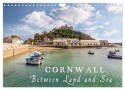 Cornwall - Between Land and Sea (Wall Calendar 2024 DIN A4 landscape), CALVENDO 12 Month Wall Calendar