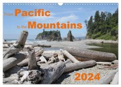 From Pacific to the Mountains 2024 (Wall Calendar 2024 DIN A3 landscape), CALVENDO 12 Month Wall Calendar