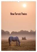 New Forest Ponies (Wall Calendar 2024 DIN A3 portrait), CALVENDO 12 Month Wall Calendar