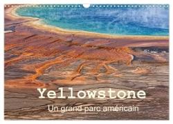 Yellowstone Un grand parc américain (Calendrier mural 2024 DIN A3 vertical), CALVENDO calendrier mensuel