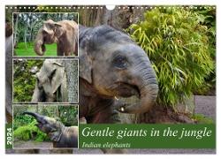 Gentle giants in the jungle (Wall Calendar 2024 DIN A3 landscape), CALVENDO 12 Month Wall Calendar
