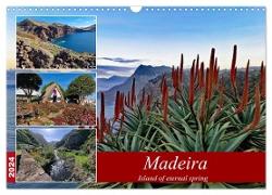Madeira island of eternal spring (Wall Calendar 2024 DIN A3 landscape), CALVENDO 12 Month Wall Calendar