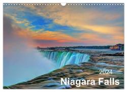 Niagara Falls 2024 (Wall Calendar 2024 DIN A3 landscape), CALVENDO 12 Month Wall Calendar