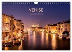 Venise Impressions (Calendrier mural 2024 DIN A4 vertical), CALVENDO calendrier mensuel