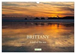 Brittany - Land of the sea - UK-Version (Wall Calendar 2024 DIN A3 landscape), CALVENDO 12 Month Wall Calendar