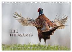 Emotional Moments: The pheasants. UK-Version (Wall Calendar 2024 DIN A3 landscape), CALVENDO 12 Month Wall Calendar