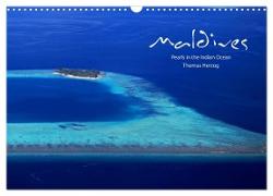 MALDIVES - UK Version (Wall Calendar 2024 DIN A3 landscape), CALVENDO 12 Month Wall Calendar