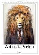 Animalia Fusion (Wall Calendar 2024 DIN A4 portrait), CALVENDO 12 Month Wall Calendar