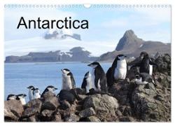 Antarctica (UK - Version) (Wall Calendar 2024 DIN A3 landscape), CALVENDO 12 Month Wall Calendar
