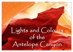 Lights and Colours of the Antelope Canyon (Wall Calendar 2024 DIN A3 landscape), CALVENDO 12 Month Wall Calendar