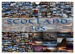 Scotland 365 / UK-Version (Wall Calendar 2024 DIN A4 landscape), CALVENDO 12 Month Wall Calendar