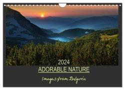 Adorable Nature - Images from Bulgaria / UK-Version (Wall Calendar 2024 DIN A4 landscape), CALVENDO 12 Month Wall Calendar