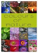 Colours of Nature / UK-Version (Wall Calendar 2024 DIN A4 portrait), CALVENDO 12 Month Wall Calendar