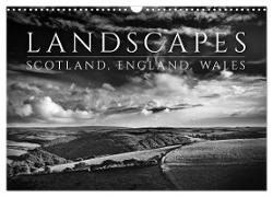 Landscapes - Scotland, England, Wales / UK-Version (Wall Calendar 2024 DIN A3 landscape), CALVENDO 12 Month Wall Calendar