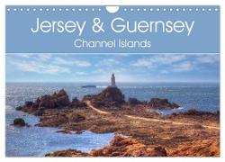 Jersey & Guernsey - Channel Islands (Wall Calendar 2024 DIN A4 landscape), CALVENDO 12 Month Wall Calendar