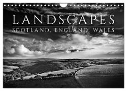 Landscapes - Scotland, England, Wales / UK-Version (Wall Calendar 2024 DIN A4 landscape), CALVENDO 12 Month Wall Calendar