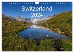 Switzerland Mountainscapes 2024 (Wall Calendar 2024 DIN A4 landscape), CALVENDO 12 Month Wall Calendar