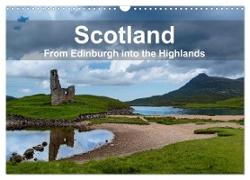 Scotland - From Edinburgh into the Highlands (Wall Calendar 2024 DIN A3 landscape), CALVENDO 12 Month Wall Calendar