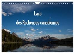 Lacs des Rocheuses canadiennes (Calendrier mural 2024 DIN A4 vertical), CALVENDO calendrier mensuel