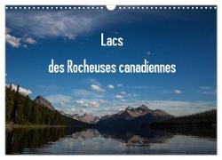 Lacs des Rocheuses canadiennes (Calendrier mural 2024 DIN A3 vertical), CALVENDO calendrier mensuel