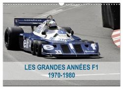 Les grandes années de la F1 1970-1980 (Calendrier mural 2024 DIN A3 vertical), CALVENDO calendrier mensuel