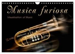 Musica Furiosa (Wall Calendar 2024 DIN A4 landscape), CALVENDO 12 Month Wall Calendar