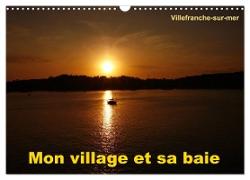 Mon village et sa baie (Calendrier mural 2024 DIN A3 vertical), CALVENDO calendrier mensuel