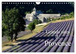 Grands sites de Provence (Calendrier mural 2024 DIN A4 vertical), CALVENDO calendrier mensuel