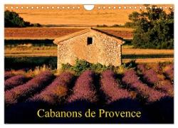 Cabanons de Provence (Calendrier mural 2024 DIN A4 vertical), CALVENDO calendrier mensuel