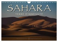 Sahara ¿ Terre d'immensité (Calendrier mural 2024 DIN A4 vertical), CALVENDO calendrier mensuel