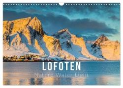 Lofoten. Nature Water Light (Wall Calendar 2024 DIN A3 landscape), CALVENDO 12 Month Wall Calendar