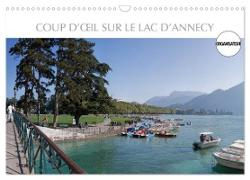 Coup d'¿il sur le Lac d'Annecy (Calendrier mural 2024 DIN A3 vertical), CALVENDO calendrier mensuel