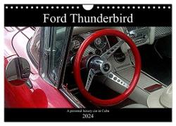 Ford Thunderbird (Wall Calendar 2024 DIN A4 landscape), CALVENDO 12 Month Wall Calendar