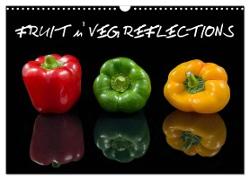 FRUIT n' VEG REFLECTIONS (Wall Calendar 2024 DIN A3 landscape), CALVENDO 12 Month Wall Calendar