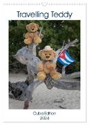 Travelling Teddy Cuba Edition 2024 (Wall Calendar 2024 DIN A3 portrait), CALVENDO 12 Month Wall Calendar