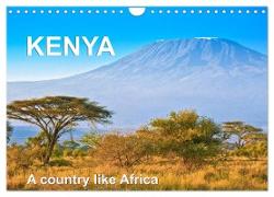 Kenya - a country like Africa (Wall Calendar 2024 DIN A4 landscape), CALVENDO 12 Month Wall Calendar
