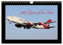 747 Queen of the Skies (Wall Calendar 2024 DIN A4 landscape), CALVENDO 12 Month Wall Calendar