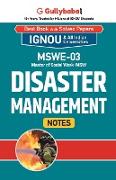 MSWE-03 Disaster Management