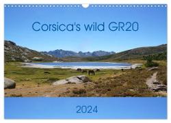 Corsica's wild GR20 (Wall Calendar 2024 DIN A3 landscape), CALVENDO 12 Month Wall Calendar