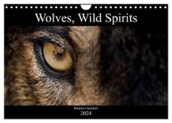 Wolves, Wild Spirits (Wall Calendar 2024 DIN A4 landscape), CALVENDO 12 Month Wall Calendar