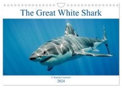 The Great White Shark: King of the Ocean (Wall Calendar 2024 DIN A4 landscape), CALVENDO 12 Month Wall Calendar