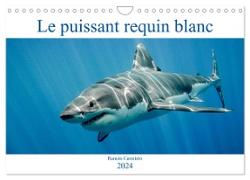 Le puissant requin blanc (Calendrier mural 2024 DIN A4 vertical), CALVENDO calendrier mensuel