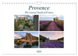 Provence, the sensual South of France (Wall Calendar 2024 DIN A4 landscape), CALVENDO 12 Month Wall Calendar