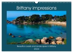 Brittany impressions (Wall Calendar 2024 DIN A3 landscape), CALVENDO 12 Month Wall Calendar