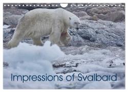 Impressions of Svalbard (Wall Calendar 2024 DIN A4 landscape), CALVENDO 12 Month Wall Calendar