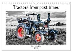 Tractors from past times (Wall Calendar 2024 DIN A4 landscape), CALVENDO 12 Month Wall Calendar