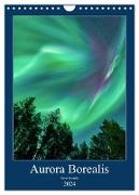 Aurora Borealis en Scandinavie (Calendrier mural 2024 DIN A4 horizontal), CALVENDO calendrier mensuel