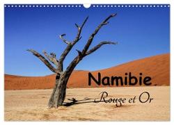 Namibie Rouge et Or (Calendrier mural 2024 DIN A3 vertical), CALVENDO calendrier mensuel